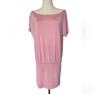 Necessary Objects Pink Mini Dress